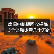 废旧电路板回收提炼：3个让我少亏几十万的教训（图2）