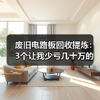 废旧电路板回收提炼：3个让我少亏几十万的教训（图4）