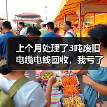 上个月处理了3吨废旧电缆电线回收,我亏了8000块(图2) 上个月处理了3吨废旧电缆电线回收,我亏了8000块(图2)