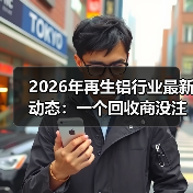2026年再生铝行业最新动态:一个回收商没注意到的3个变化(图1) 2026年再生铝行业最新动态:一个回收商没注意到的3个变化(图1)