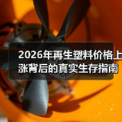 2026年再生塑料价格上涨背后的真实生存指南（图1）