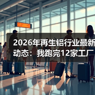 2026年再生铝行业最新动态：我跑完12家工厂才敢说的实话（图4）