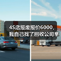 4S店报废报价6000,我自己找了回收公司拿到1万8:新能源汽车报废回收(图2) 4S店报废报价6000,我自己找了回收公司拿到1万8:新能源汽车报废回收(图2)