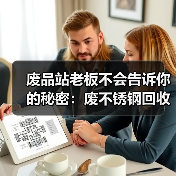 废品站老板不会告诉你的秘密：废不锈钢回收报价（图1）