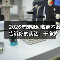 2026年废纸回收商不敢告诉你的实话：干净黄板纸回收行情（图1）