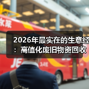 2026年最实在的生意经:高值化废旧物资回收到底怎么赚钱(图2) 2026年最实在的生意经:高值化废旧物资回收到底怎么赚钱(图2)