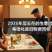 2026年最实在的生意经:高值化废旧物资回收到底怎么赚钱(图4) 2026年最实在的生意经:高值化废旧物资回收到底怎么赚钱(图4)