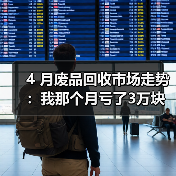 4 月废品回收市场走势：我那个月亏了3万块才看懂的事（图3）