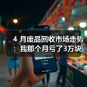 4 月废品回收市场走势：我那个月亏了3万块才看懂的事（图1）