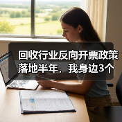 回收行业反向开票政策落地半年，我身边3个老板的真实账本（图2）