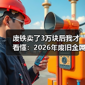 废铁卖了3万块后我才看懂：2026年废旧金属回收行情（图2）
