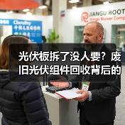 光伏板拆了没人要？废旧光伏组件回收背后的算账逻辑（图2）