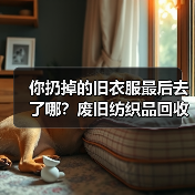 你扔掉的旧衣服最后去了哪？废旧纺织品回收再生（图1）