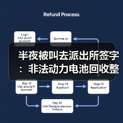 半夜被叫去派出所签字：非法动力电池回收整治背后这些坑你必须知道（图1）