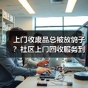 上门收废品总被放鸽子？社区上门回收服务到底该怎么选（图1）