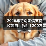 2026年特别国债支持回收项目，我的1200万差点打了水漂（图2）