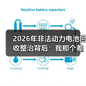 2026年非法动力电池回收整治背后：我那个差点进去的发小（图2）
