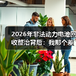 2026年非法动力电池回收整治背后：我那个差点进去的发小（图4）