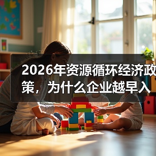 2026年资源循环经济政策，为什么企业越早入局越省钱（图2）