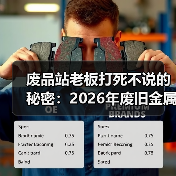 废品站老板打死不说的秘密：2026年废旧金属回收行情（图2）