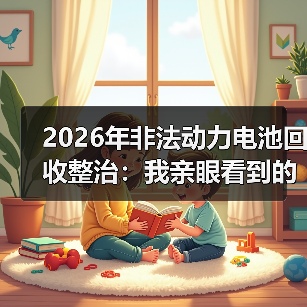 2026年非法动力电池回收整治：我亲眼看到的黑色产业链（图2）
