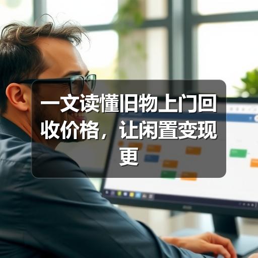 一文读懂旧物上门回收价格,让闲置变现更透明(图1) 一文读懂旧物上门回收价格,让闲置变现更透明