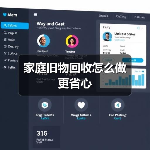 家庭旧物回收怎么做更省心