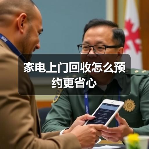 家电上门回收怎么预约更省心(图2) 家电上门回收怎么预约更省心